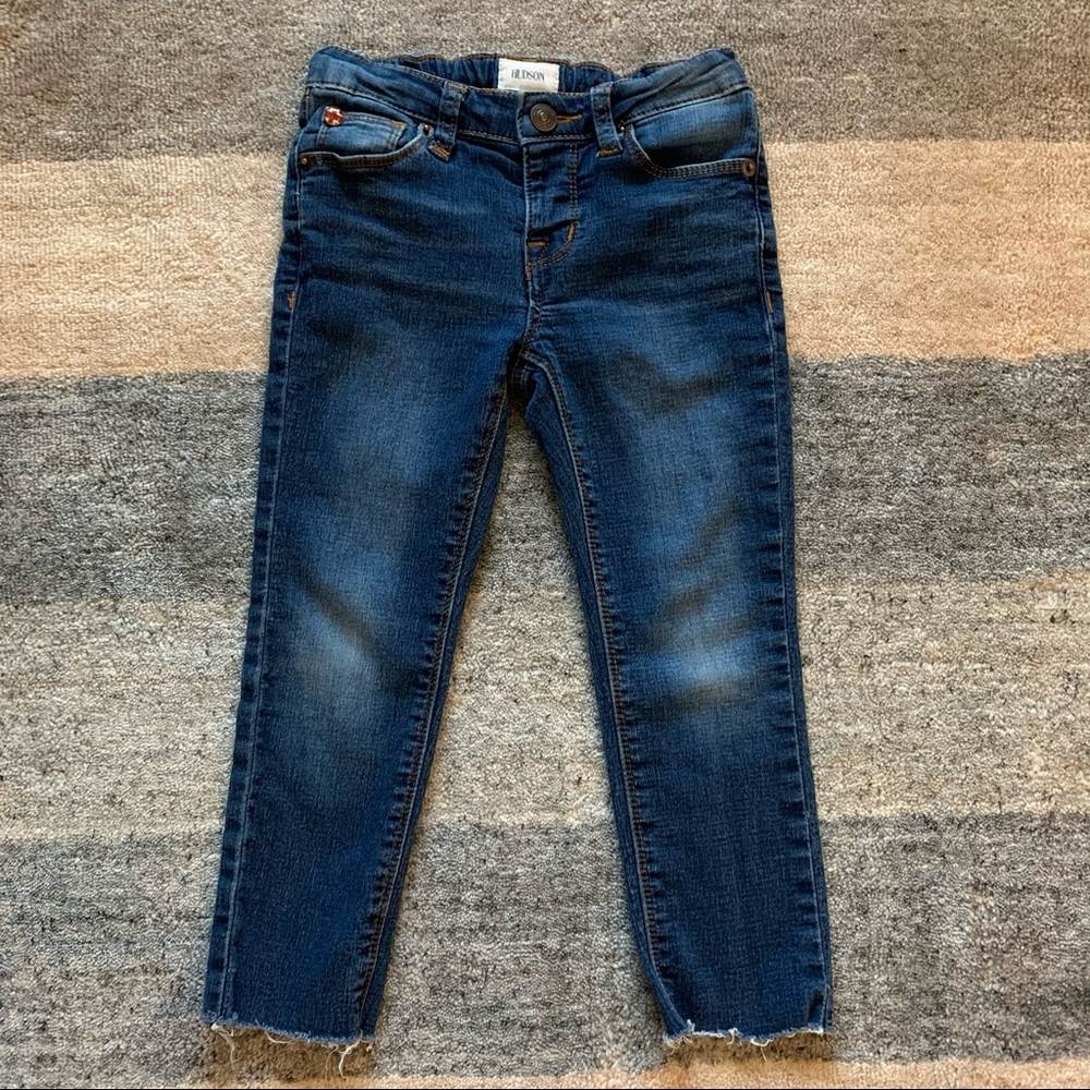 Hudson Girls Raw Hem Skinny